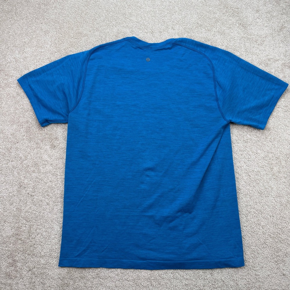 Lululemon Mens XL Metal Vent Tech Shirt Blue Short Sleeve Performance Tee